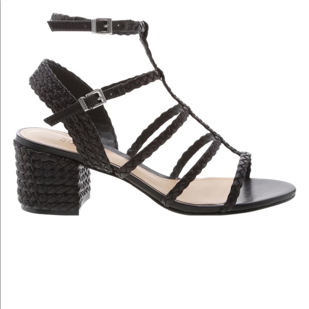 Schultz Black Braided Super Sophisticated stunner!